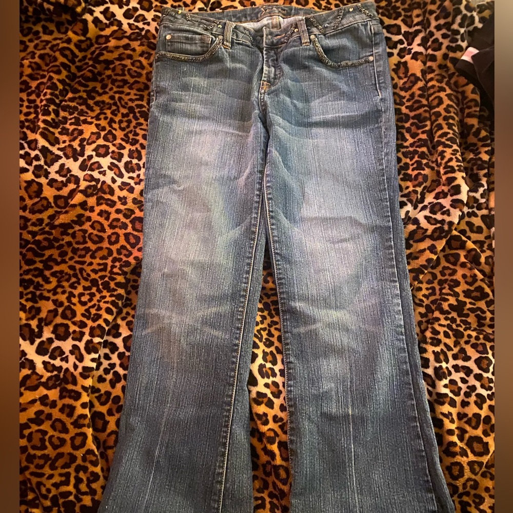 Y2K straight leg seductions jeans